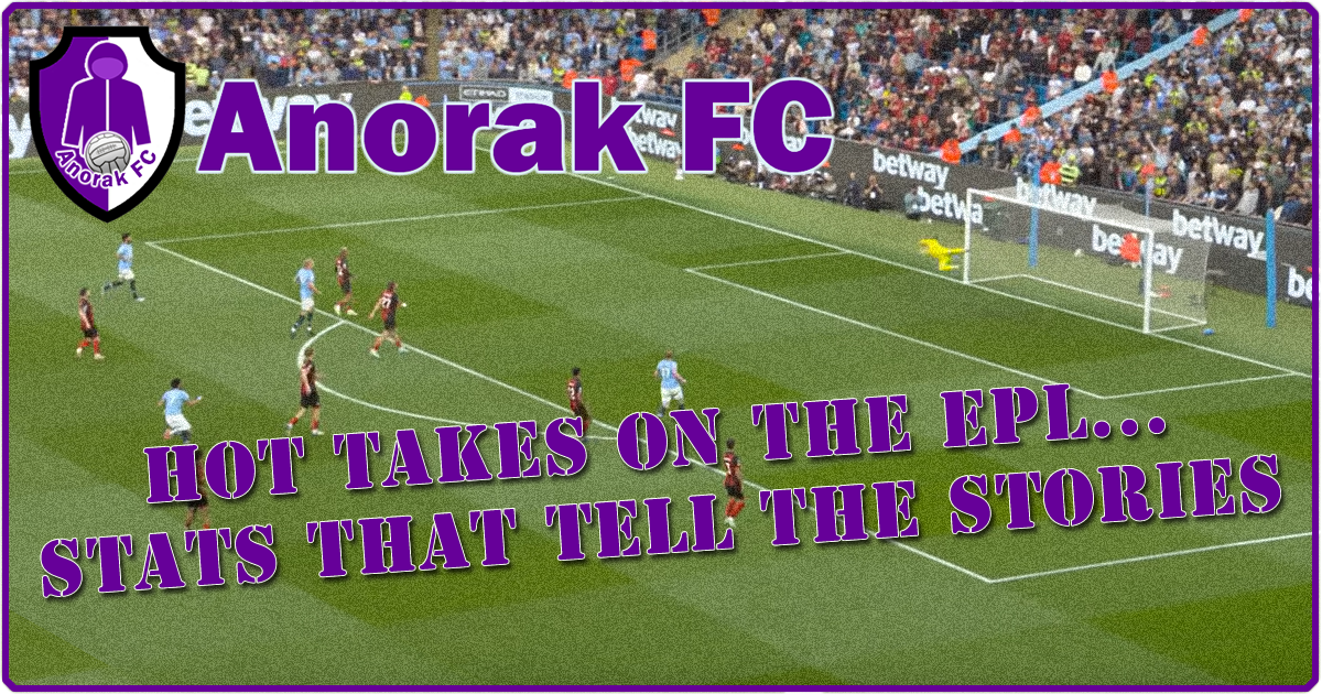 Anorak FC Logo: Premier League Analytics Newsletter for Stats-Obsessed Football Fans